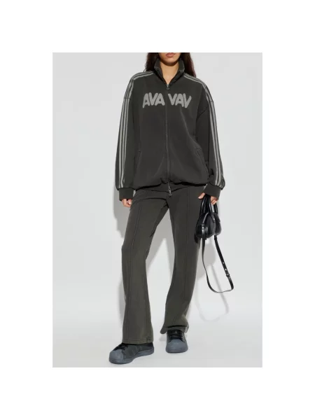 Spodnie Adidas Originals do biegania frotte szare