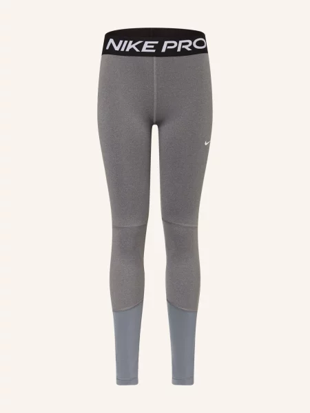 Dětské legíny Nike Pro Dri-FIT black/white bílé