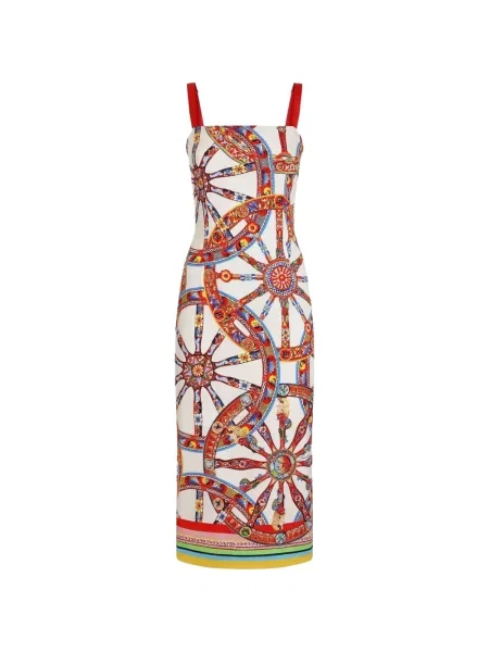 Rochie Dolce & Gabbana cu imagine alb