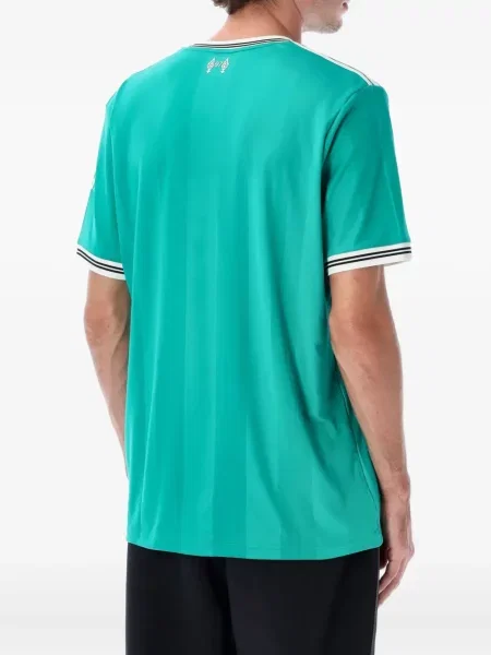 Платно дълго тениска Adidas с принт сиво