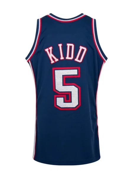 Cămașă Mitchell & Ness din jerseu albastru