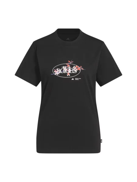 Koszulka ADIDAS W Elem Flrl Tee XXS czarna