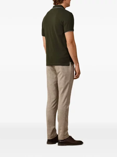 Tricou polo Hackett London verde