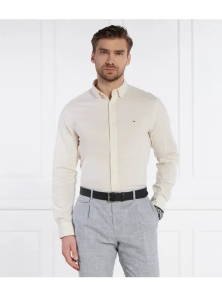 Tommy Hilfiger Cămașă FLEX OXFORD RF SHIRT bej