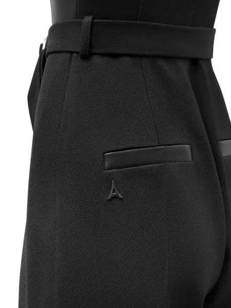 Salopetă Manière De Voir plisată negru