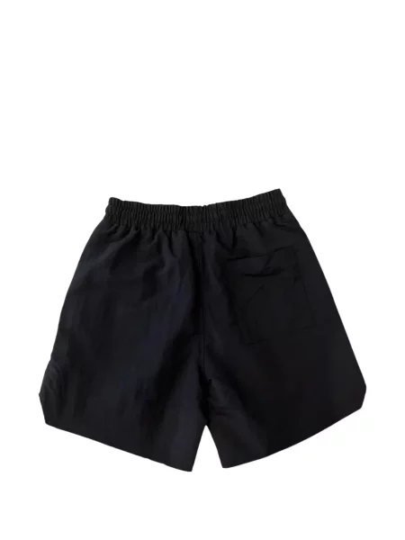 Slip de baie Rhude cu imagine negru