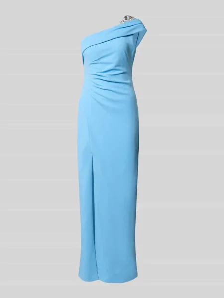 Sukienka wieczorowa o kroju slim fit z marszczeniami Adrianna Papell