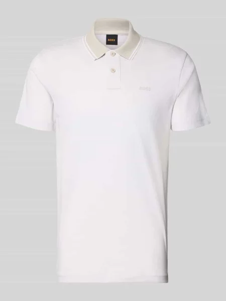 Koszulka polo o kroju relaxed fit z czystej bawełny model PEOXFORDNEW' Boss Orange
