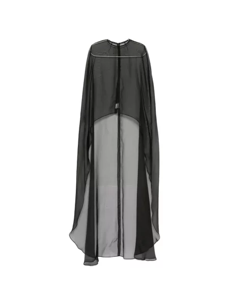 Geacă Isabel Sanchis din organza negru