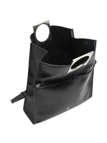 Geanta de piele Bally din piele negru