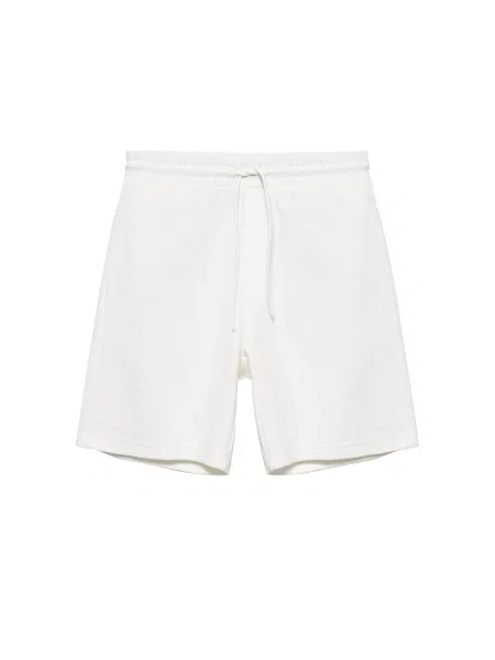 Pull&Bear Pantaloni alb