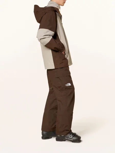 The North Face Kurtka Narciarska Hardshell Slider braun