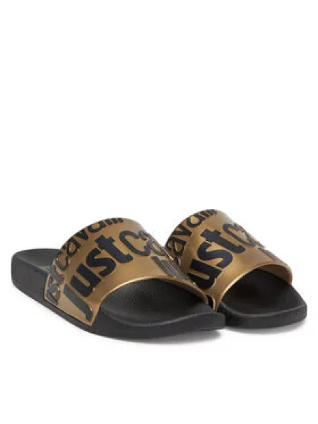 Pantofle Just Cavalli černé
