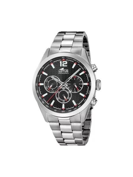 Lotus Analogové hodinky Chronograph Chrono' černá