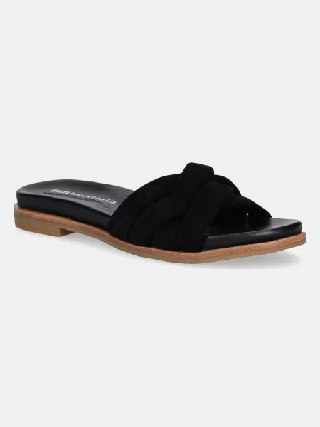 Велурени чехли Emu Australia Ikara Black черно