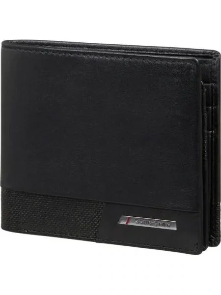 Samsonite Bőr pénztárca PRO-DLX 6 SLG B S fekete