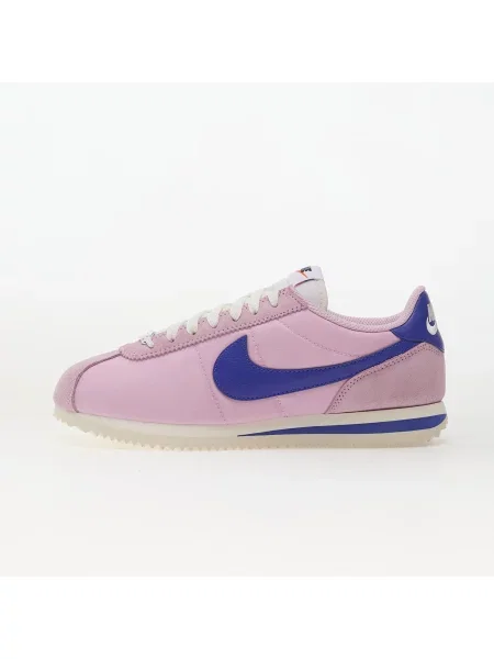 Sneakers Nike W Cortez Textile Lt Arctic Pink/ Paramount Blue-Sail EUR albastru