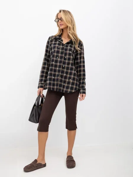 Košulja Italy Moda crna