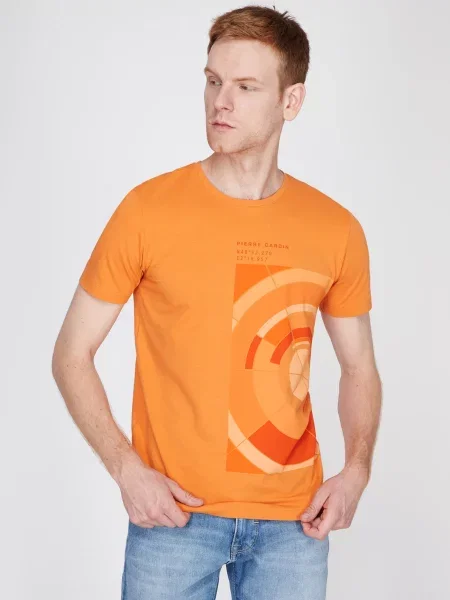 Футболка Pierre Cardin оранжевая