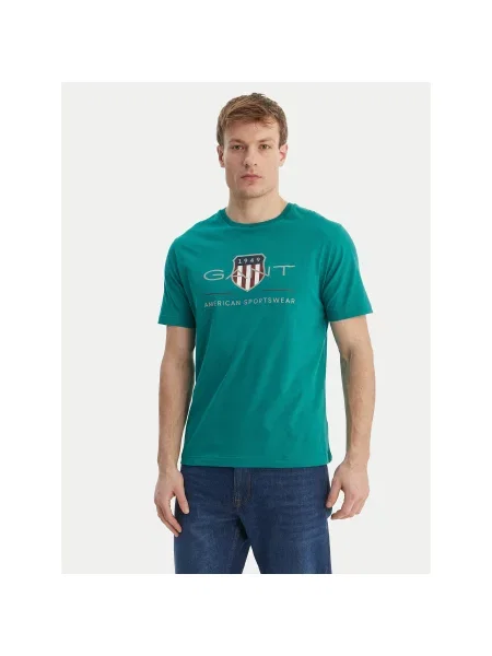 Gant T-shirt Archive Shield zelena