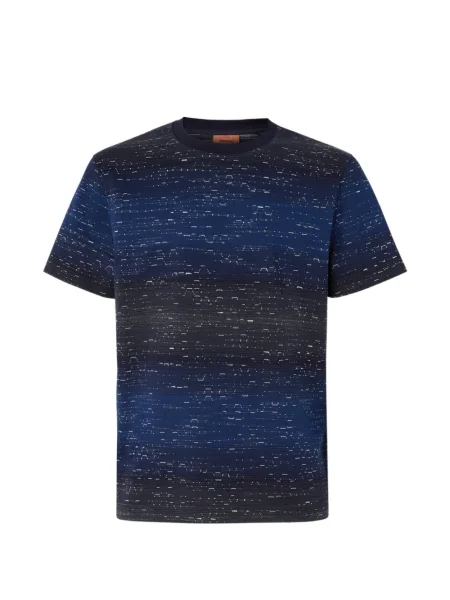Tricou Missoni cu imagine albastru