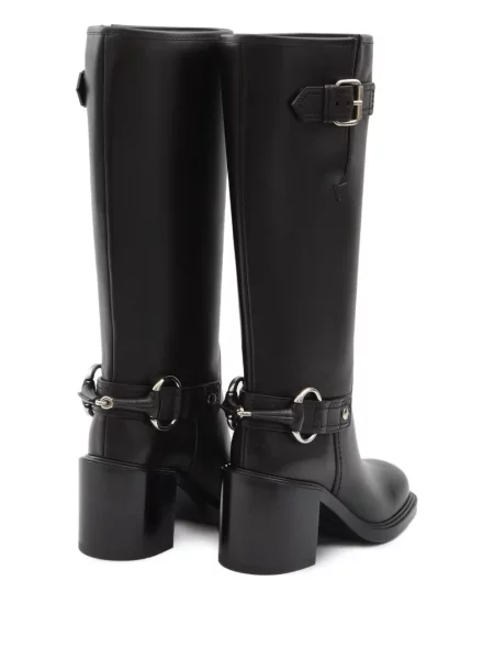 Botine Gucci din piele negru