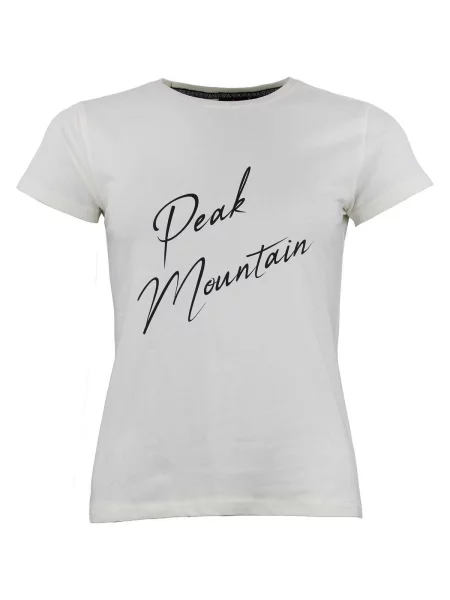 Majica Peak Mountain bež