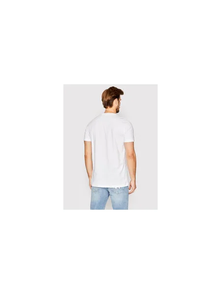 Calvin Klein Jeans Póló Slim Fit fehér