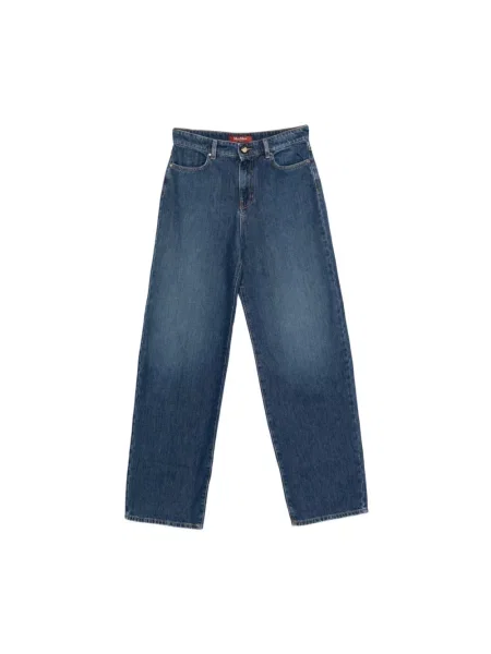 Luźne dżinsy Max Mara niebieski