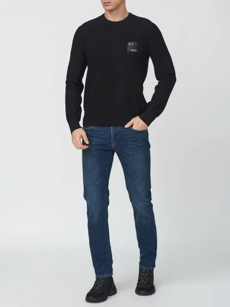 Джинси Armani Exchange сині