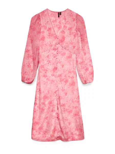 VERO MODA Rochie VMSmilla roz / roz deschis alb
