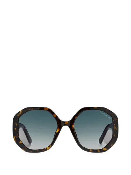 Ochelari de soare Marc Jacobs Eyewear cu imprimeu geometric maro