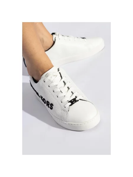 Sneakersy Michael Kors skórzane białe