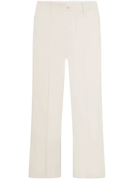 Cropp pantaloni Frame alb