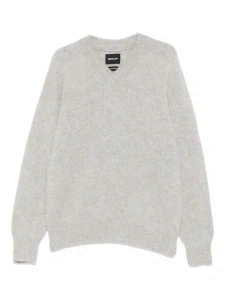 Svetr Howlin' s výstřihem do v šedý