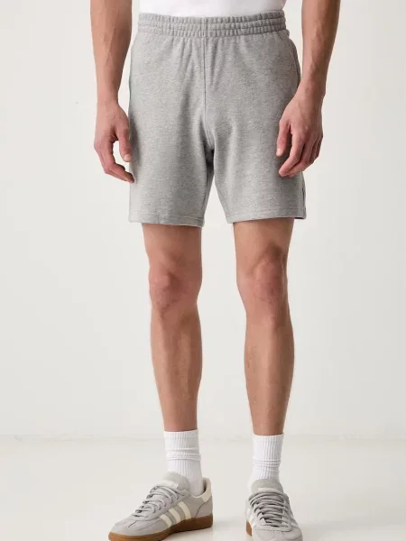 Adidas Originals teplákové šortky Essentials šedé