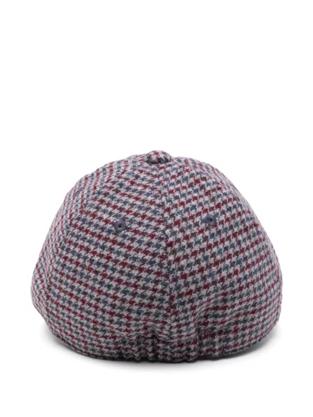 Czapka z daszkiem dziecięca Emporio Armani niebieska