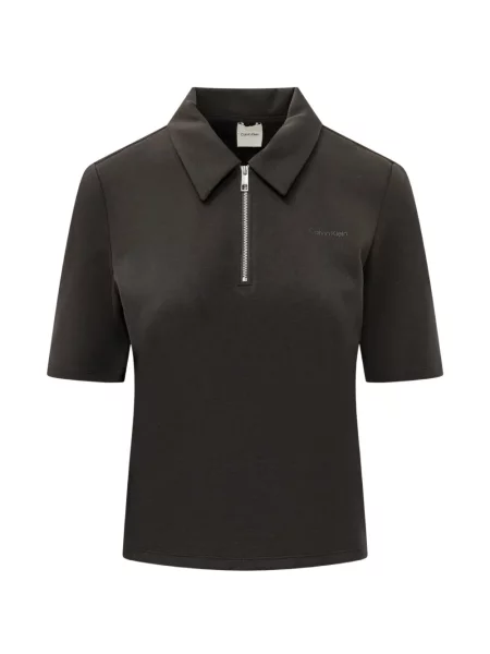 Tricou polo Calvin Klein negru