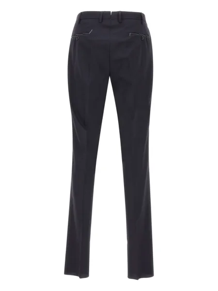 Pantaloni Pt Torino de lână albastru