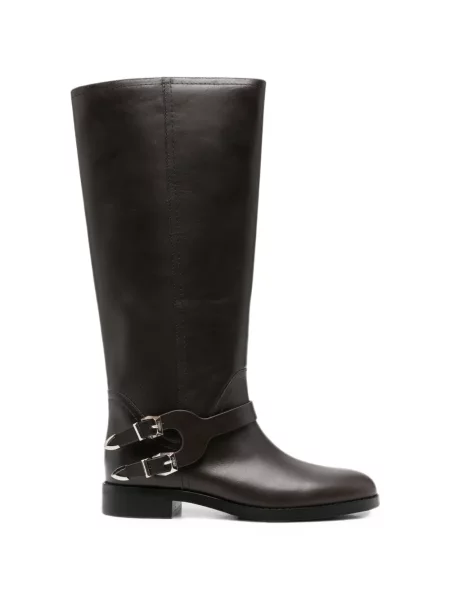 Botine Pinko din piele maro