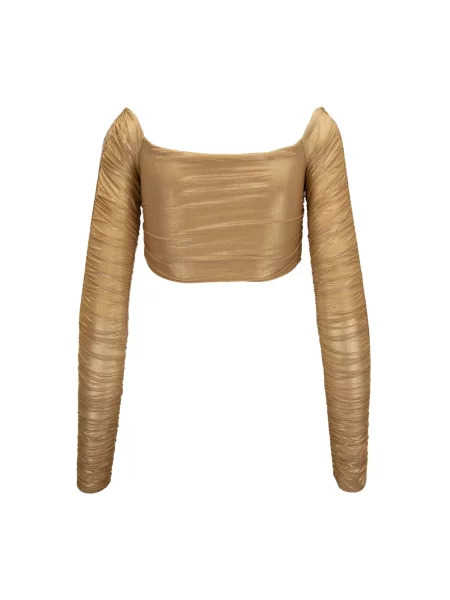 Top Elisabetta Franchi brązowy