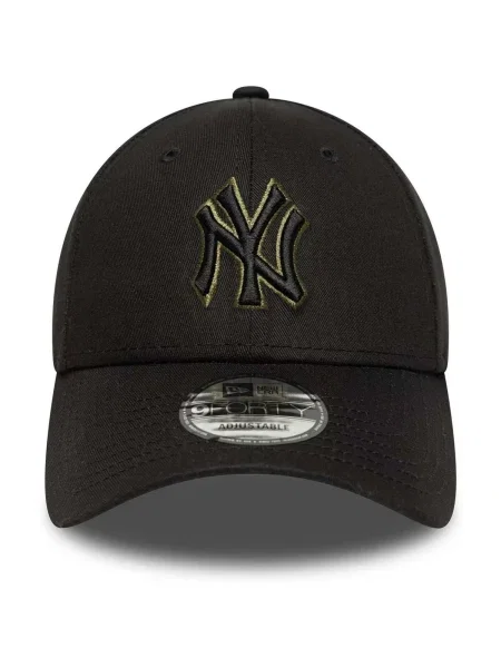 New Era čiapka so šiltom TEAM OUTLINE čierna