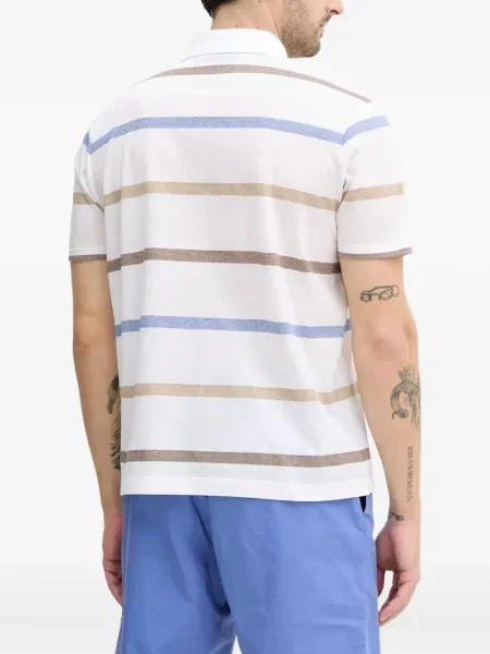 Polo Paul & Shark cu dungi alb