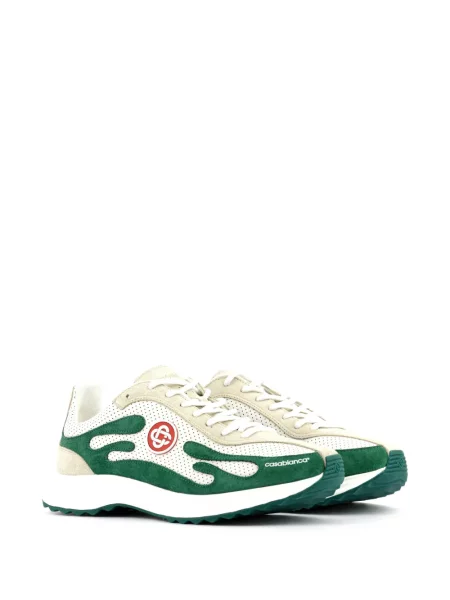 Sneakers Casablanca με αυτόγραφο λευκό