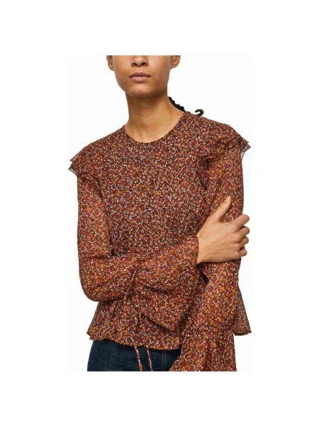 Blúzka Pepe Jeans oranžová