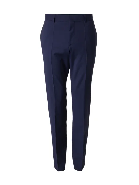 BOSS Pantaloni cu dungÄ� albastru