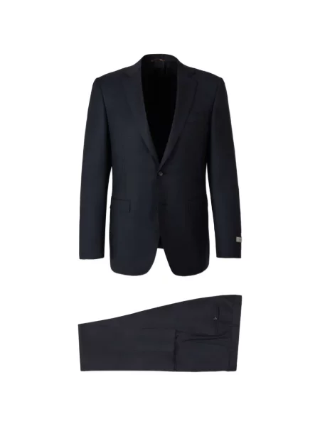 Costum Canali în carouri albastru