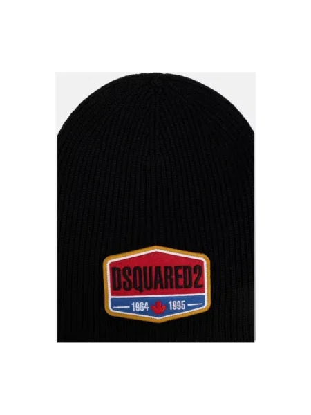 Czapka Dsquared2 czarna