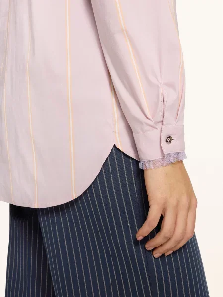 Cartoon Koszula rosa biała