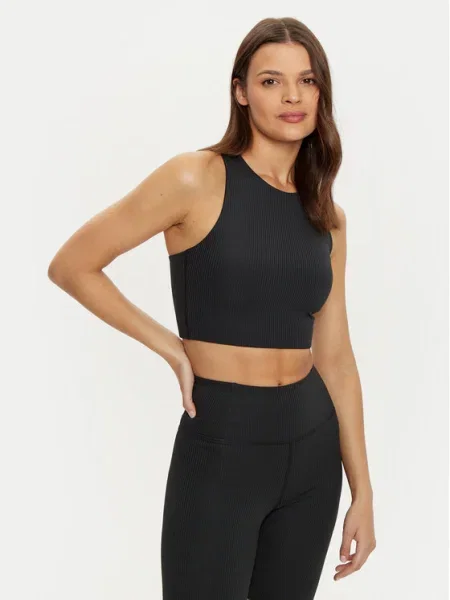 Tréningová podprsenka Girlfriend Collective Rib Dylan black čierna